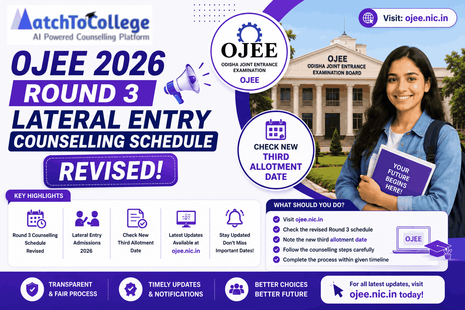 OJEE 2026 Lateral Entry Schedule Revised: Check New Dates