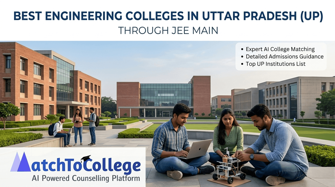 Best Engineering Colleges in UP Through JEE Main 2026